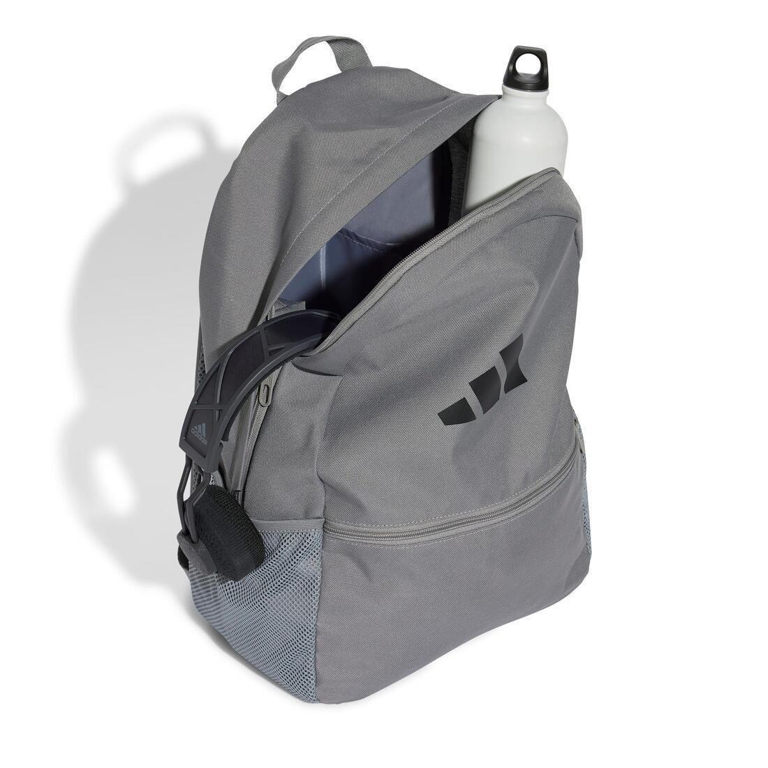 Unisex Backpack With Pencil Case, Grey, No Color, large image number 3