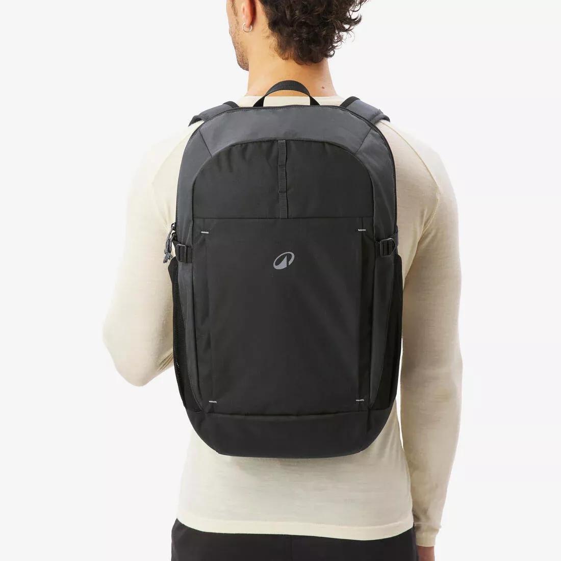 Hiking backpack 27 L - Arpenaz 100, Green, No Color, large image number 7