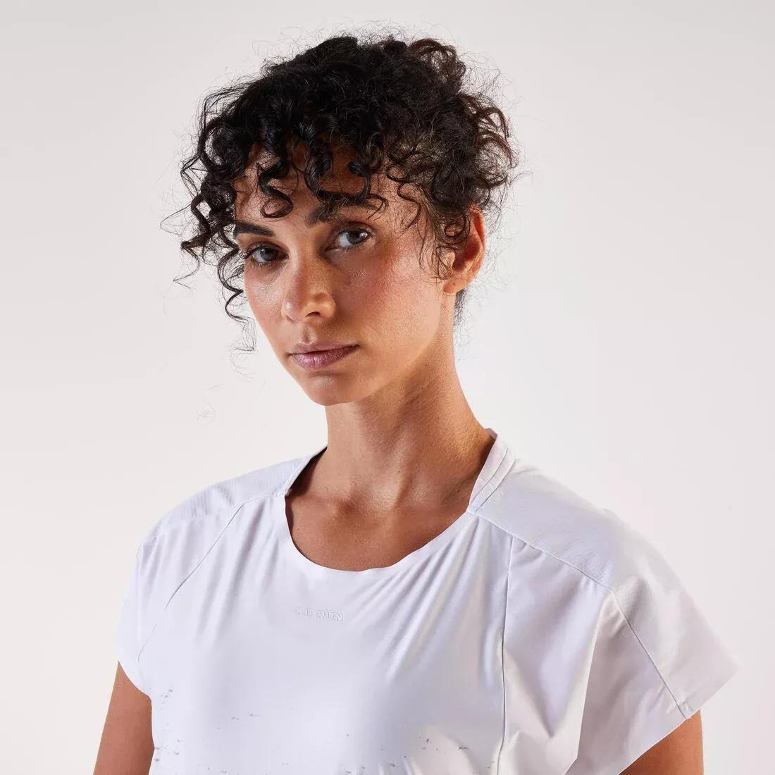 Women Lightweight Running T-Shirt - Kiprun Run 900, Blue, No Color, large image number 3