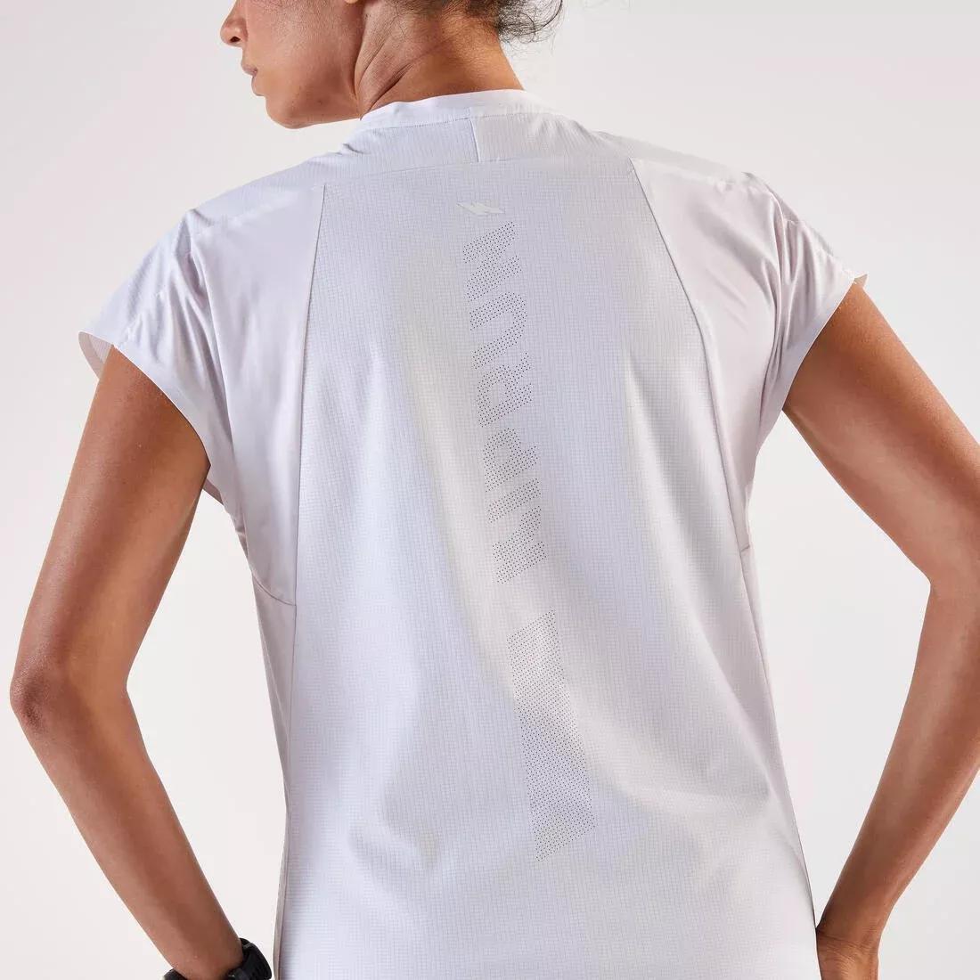 Women Lightweight Running T-Shirt - Kiprun Run 900, Blue, No Color, large image number 5