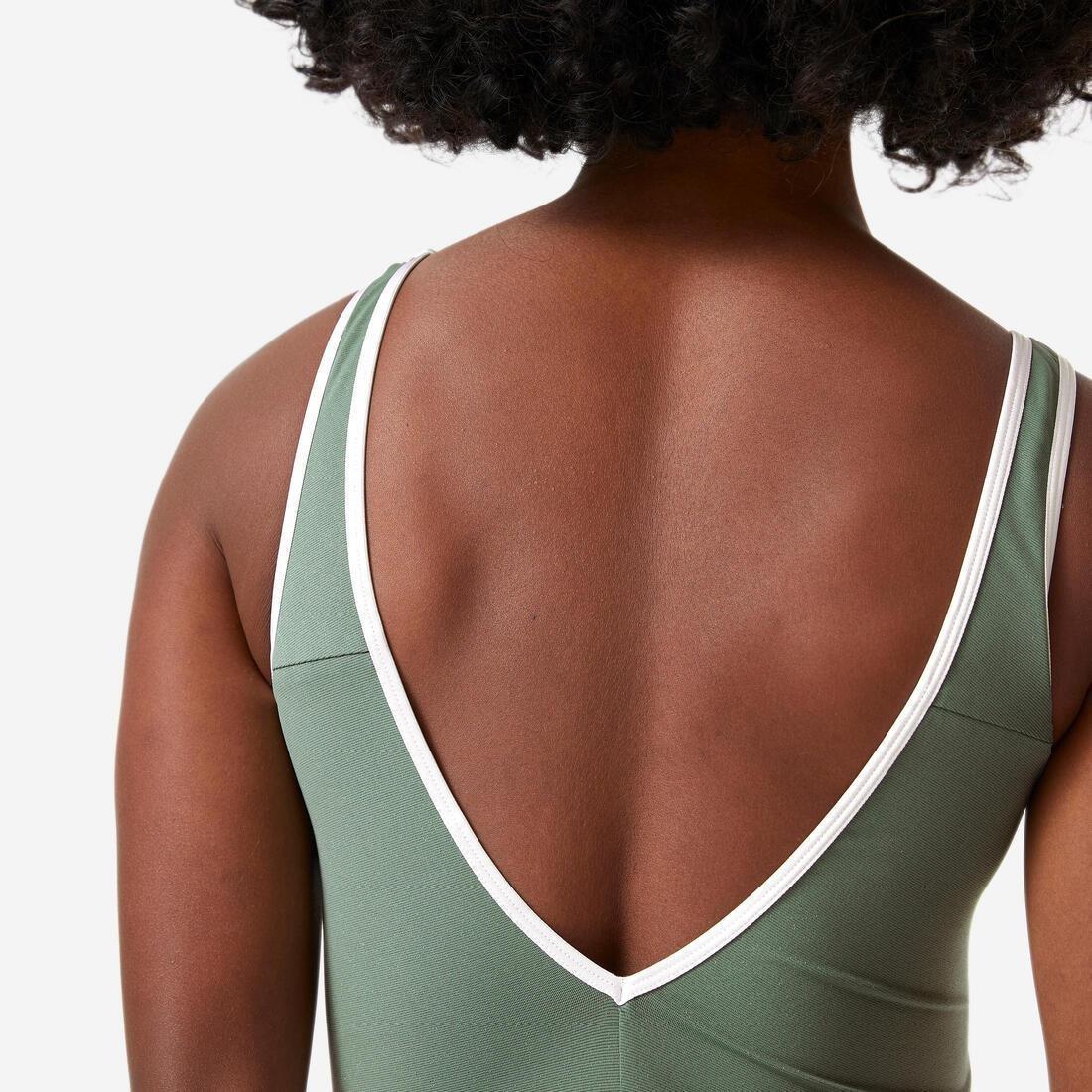 Women 1-Piece Swimsuit Sequinned Virginia Lurex, Green, No Color, large image number 5
