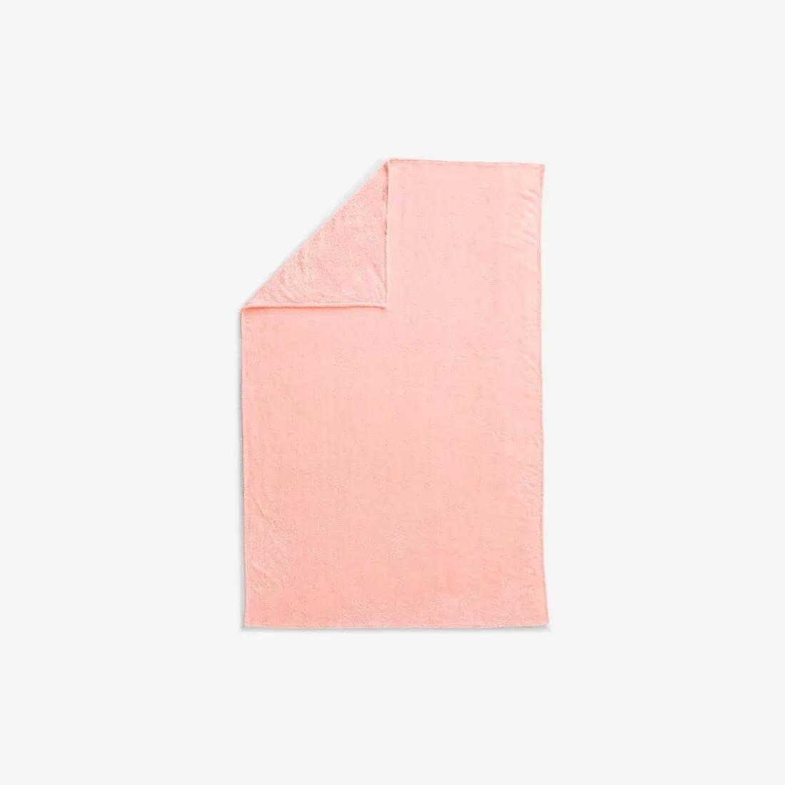 Swimming Ultra-Soft Microfibre Towel Size XL 110 x 175 cm, Pink, No Color, medium