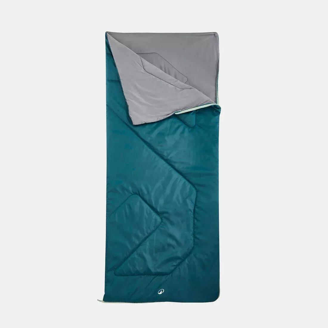 Camping Sleeping Bag 20C Basic, Green, No Color, large image number 0