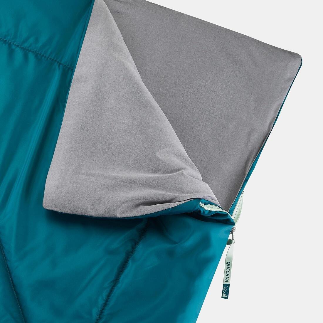 Camping Sleeping Bag 20C Basic, Green, No Color, large image number 4