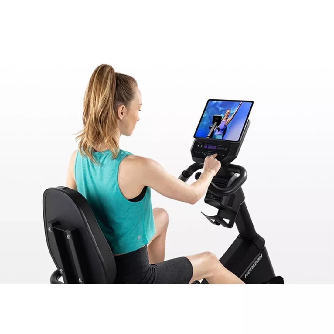 Horizon Fitness Recumbent Bike 5.0R, No Color, large image number 5