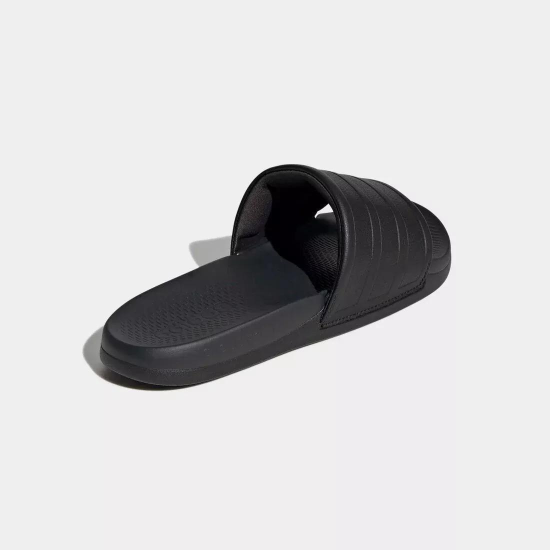 Unisex Adilette Comfort 2.0 Slides, Black, No Color, large image number 3