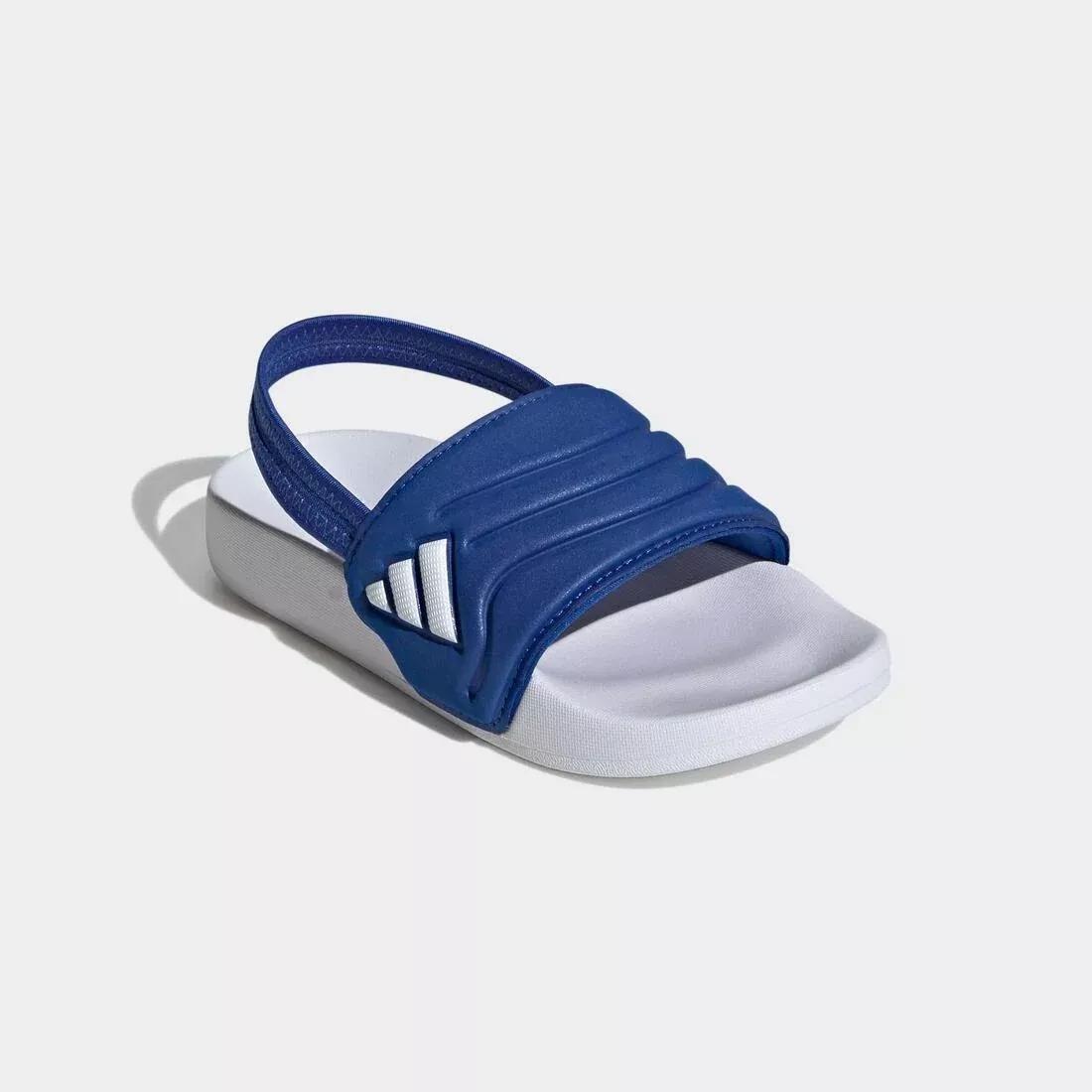 Kids Unisex Adilette Estrap 2.0 Slides, Blue, , large image number 2