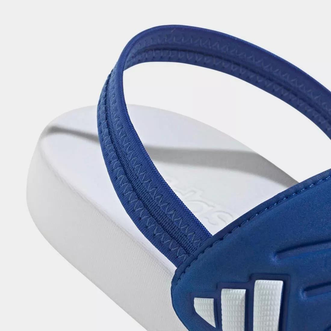 Kids Unisex Adilette Estrap 2.0 Slides, Blue, , large image number 7