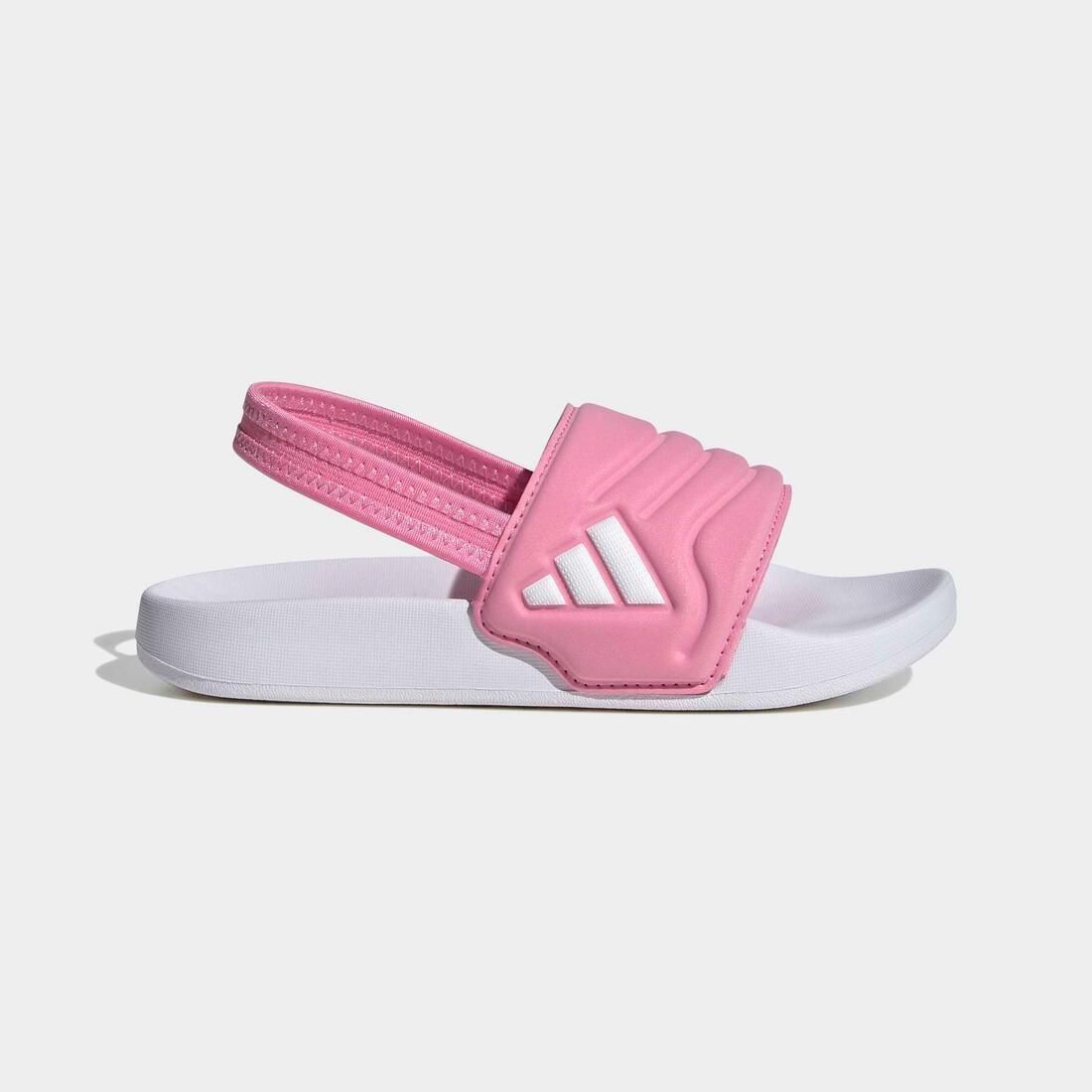 Kids Unisex Adilette Estrap 2.0 Slides, Pink, , large image number 0