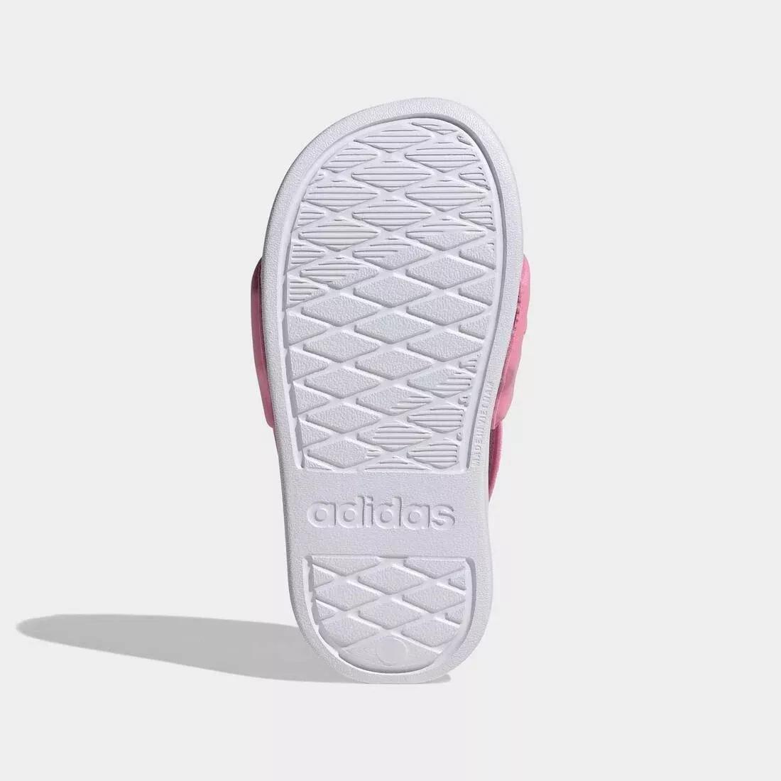 Kids Unisex Adilette Estrap 2.0 Slides, Pink, , large image number 5