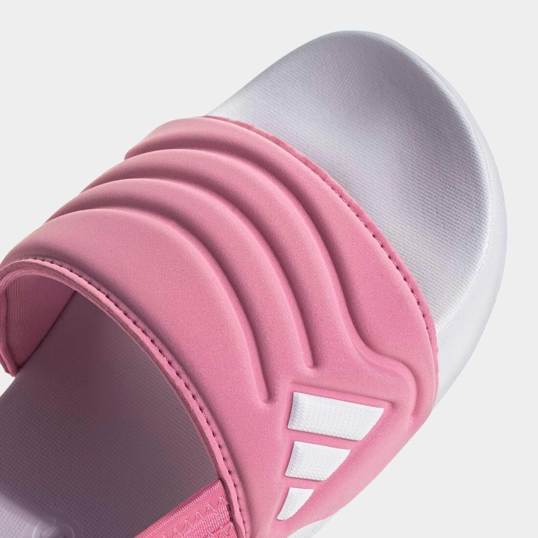 Kids Unisex Adilette Estrap 2.0 Slides, Pink, , large image number 7