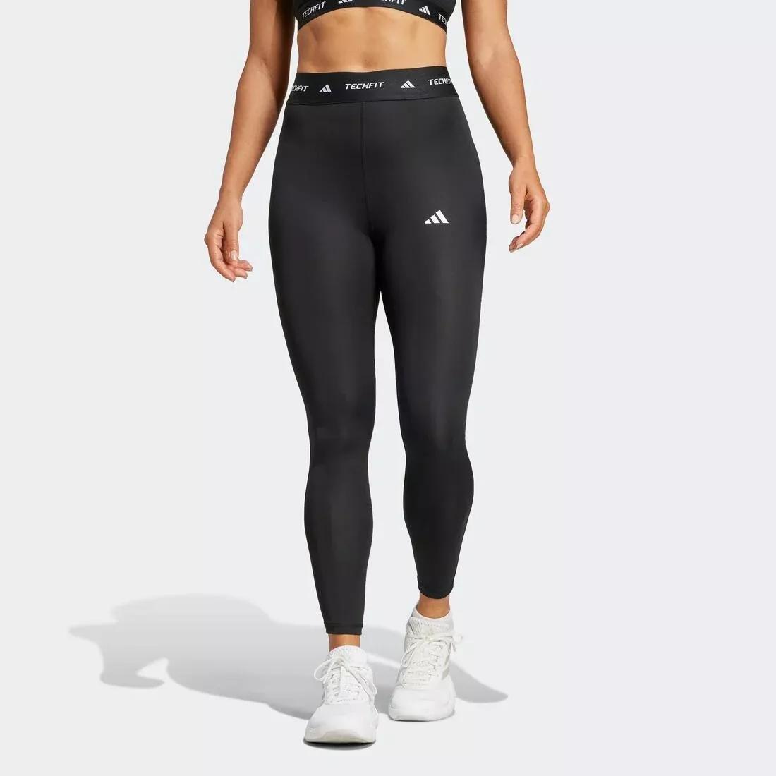 Techfit 7/8 Leggings, Black, No Color, large image number 1
