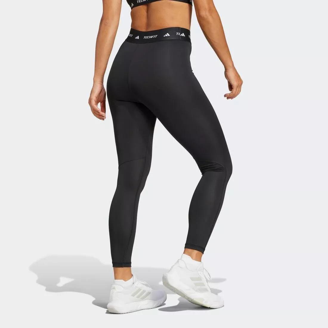 Techfit 7/8 Leggings, Black, No Color, large image number 2