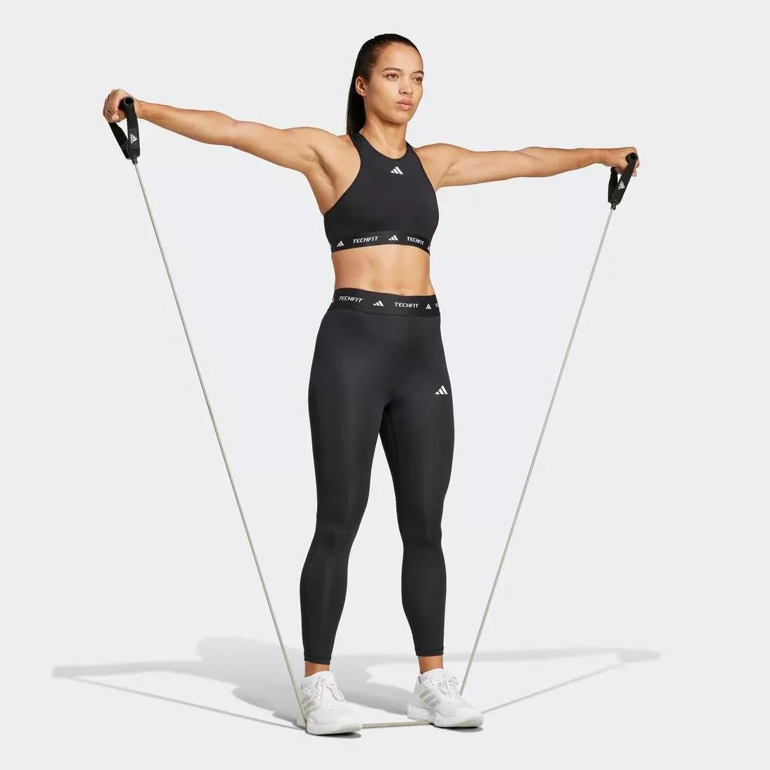 Techfit 7/8 Leggings, Black, No Color, large image number 3