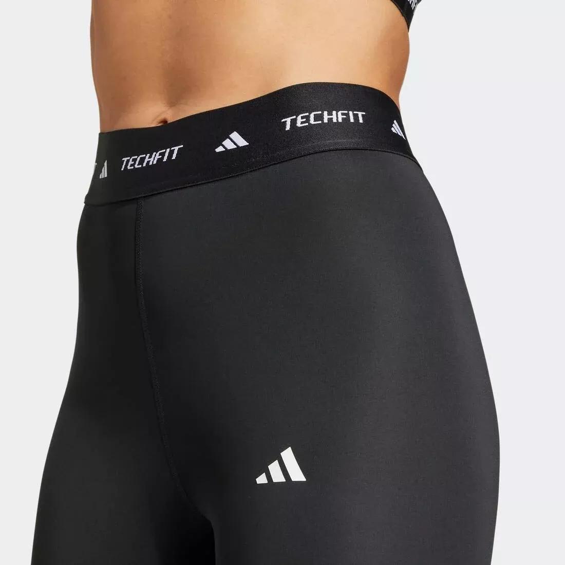 Techfit 7/8 Leggings, Black, No Color, large image number 4