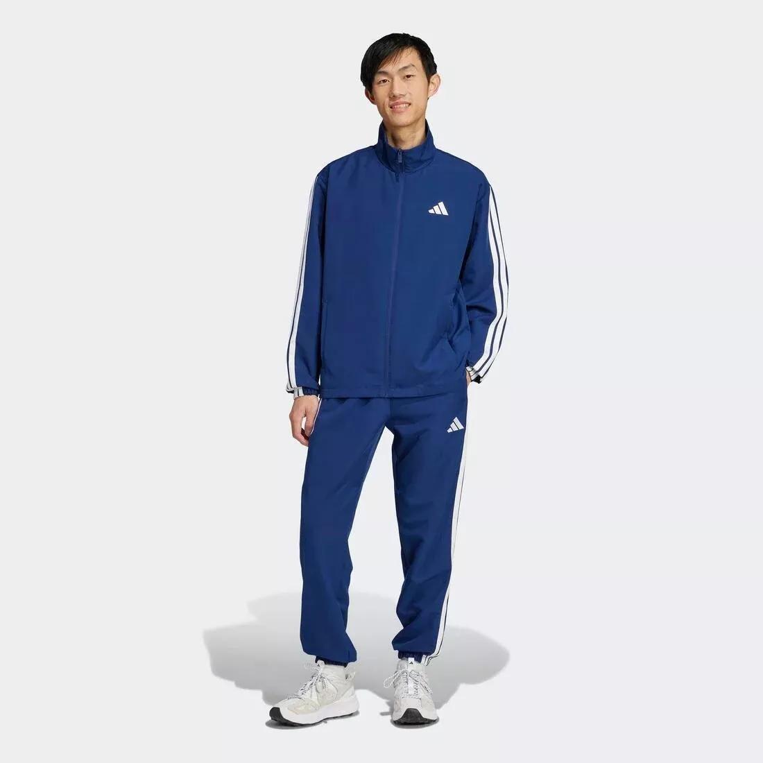 3-Stripes Woven Tracksuits, Blue, No Color, large image number 1