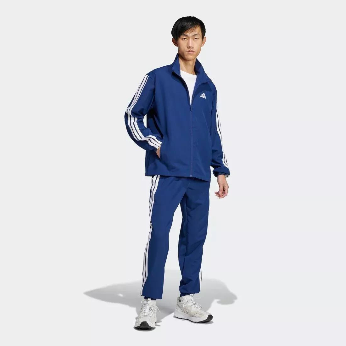 3-Stripes Woven Tracksuits, Blue, No Color, large image number 4