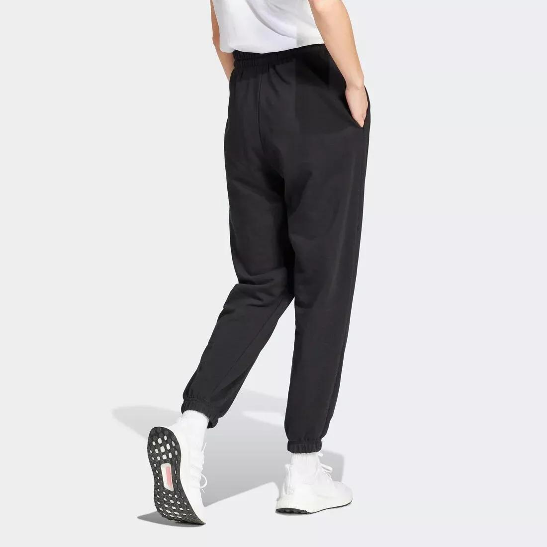 Essentials Small Logo French Terry Cuffed Joggers, Black, No Color, large image number 2