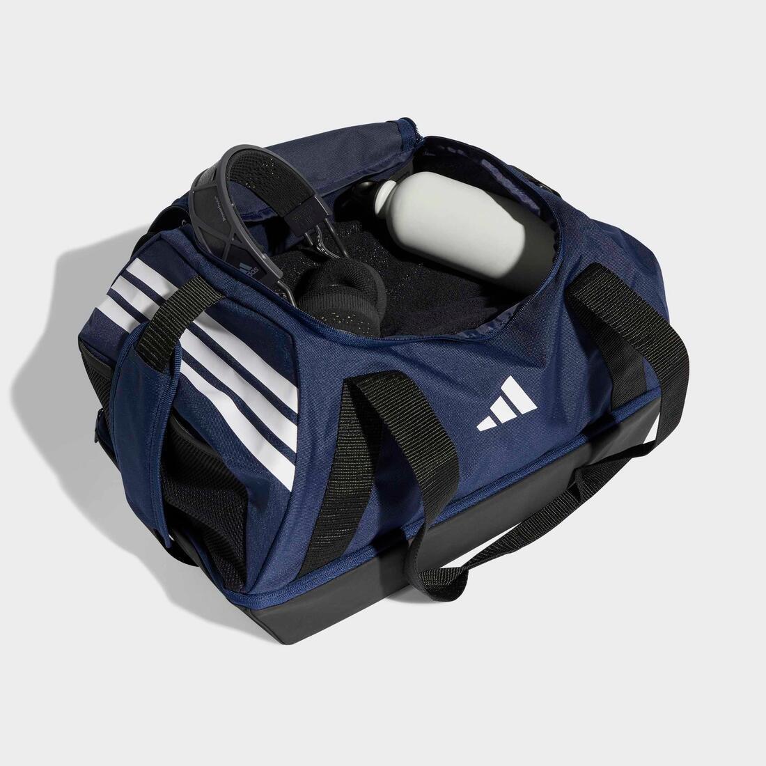Unisex Tiro Duffle Bag Small With Bottom Compartment, Blue, , large image number 3