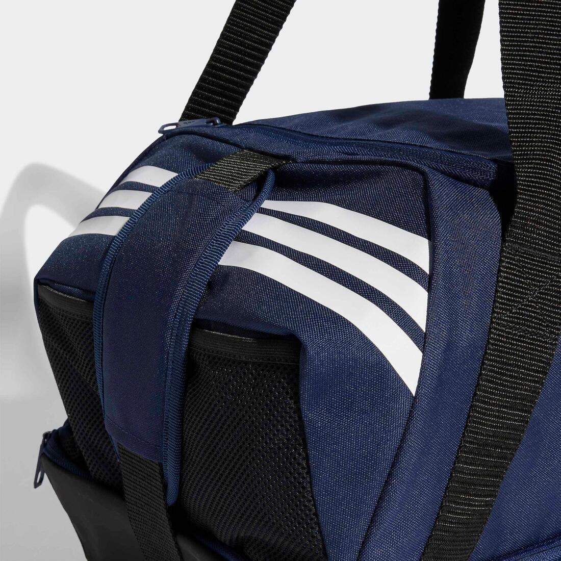 Unisex Tiro Duffle Bag Small With Bottom Compartment, Blue, , large image number 5