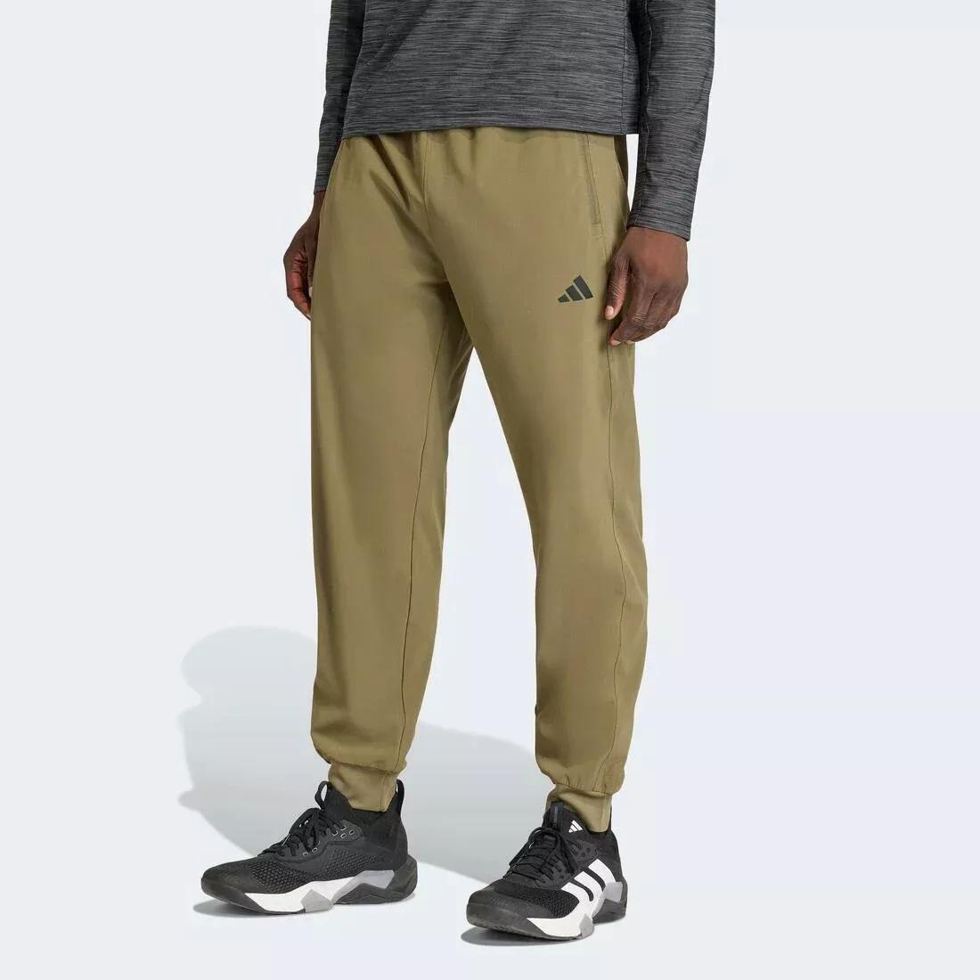 Workout Essentials Flex Woven Pant, Green, , medium