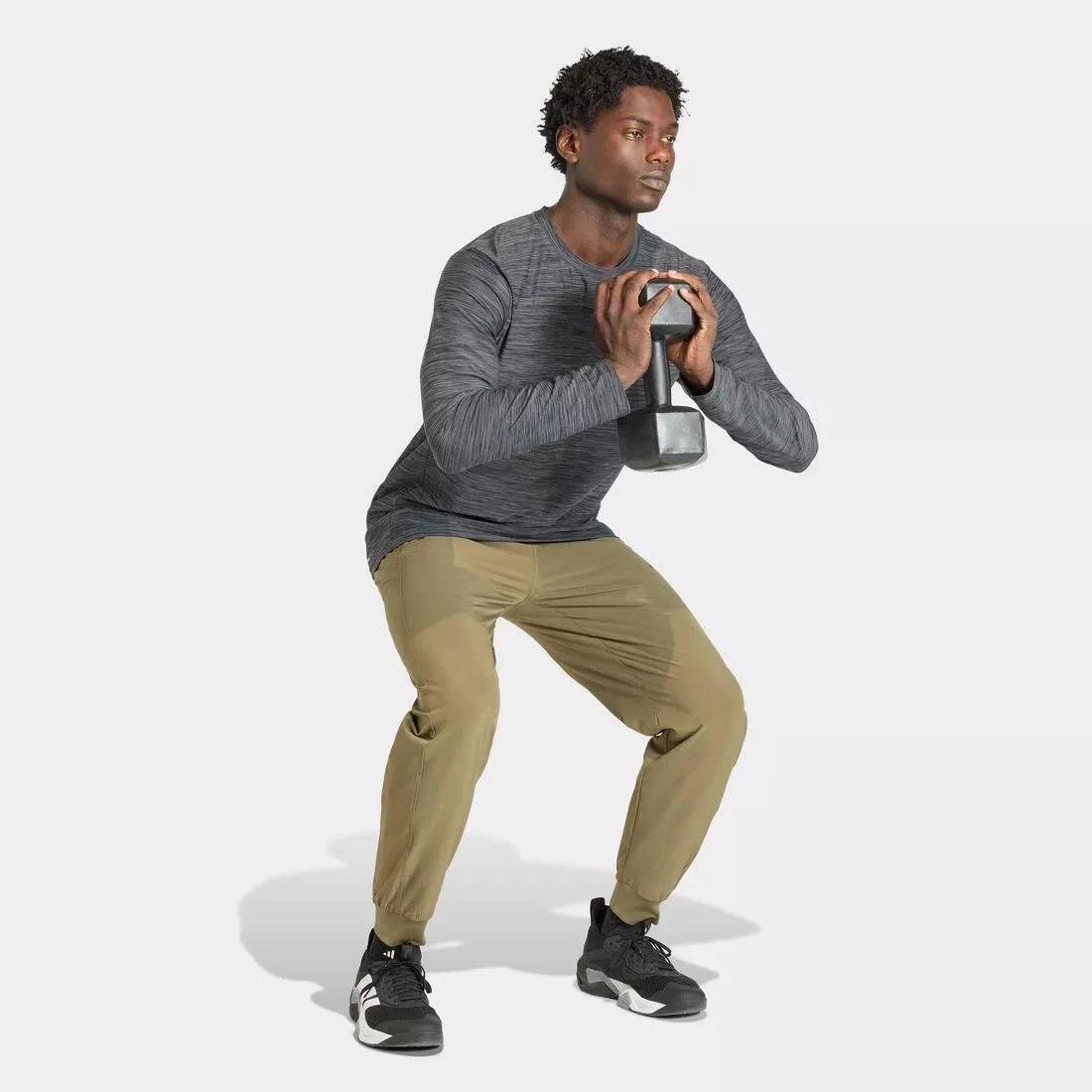 Workout Essentials Flex Woven Pant, Green, , large image number 3