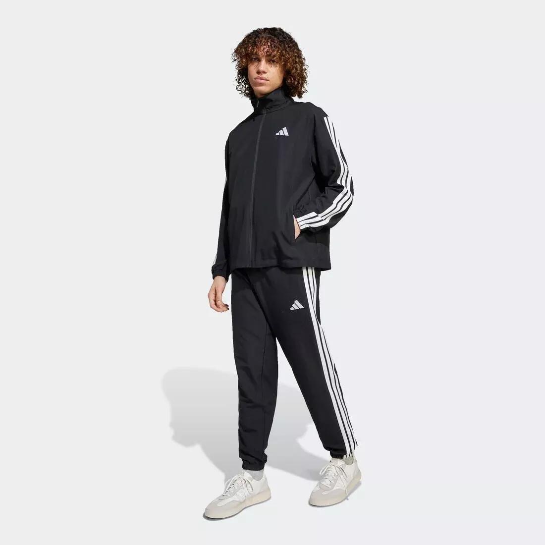 3-Stripes Woven Tracksuits, Black, , large image number 2