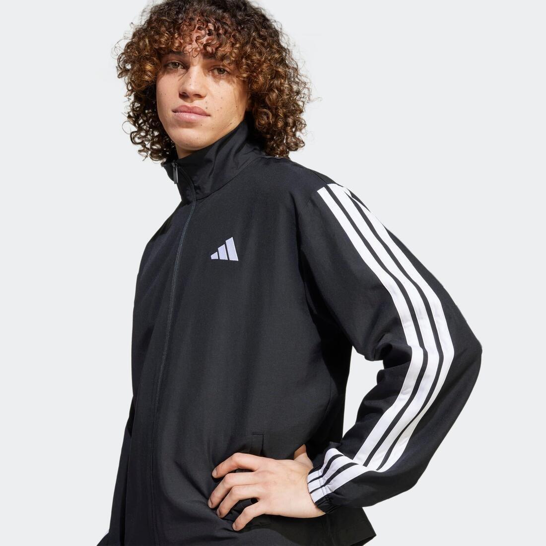 3-Stripes Woven Tracksuits, Black, , large image number 5