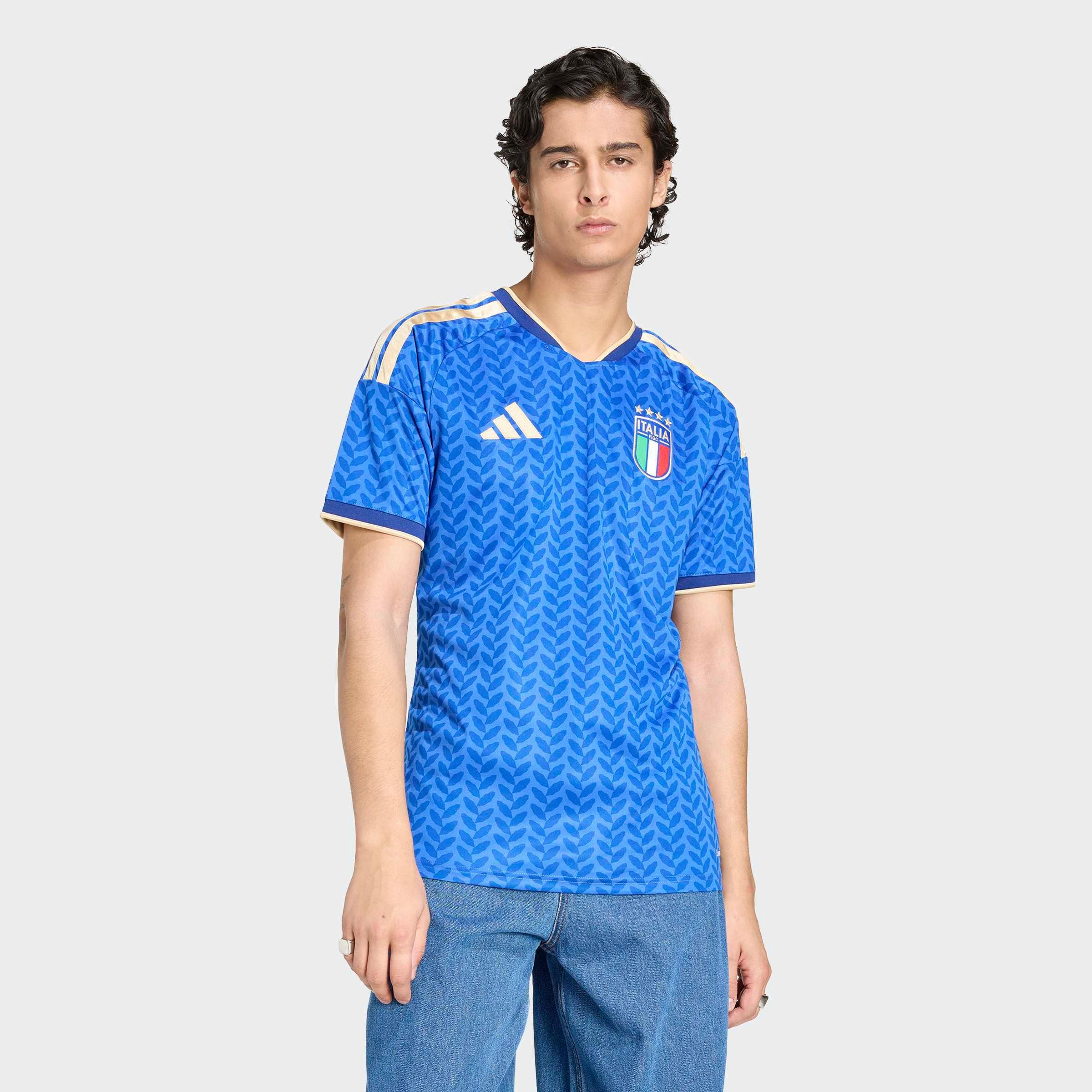 Italy 26 Home Replica Jersey , Blue, No Color, large image number 2