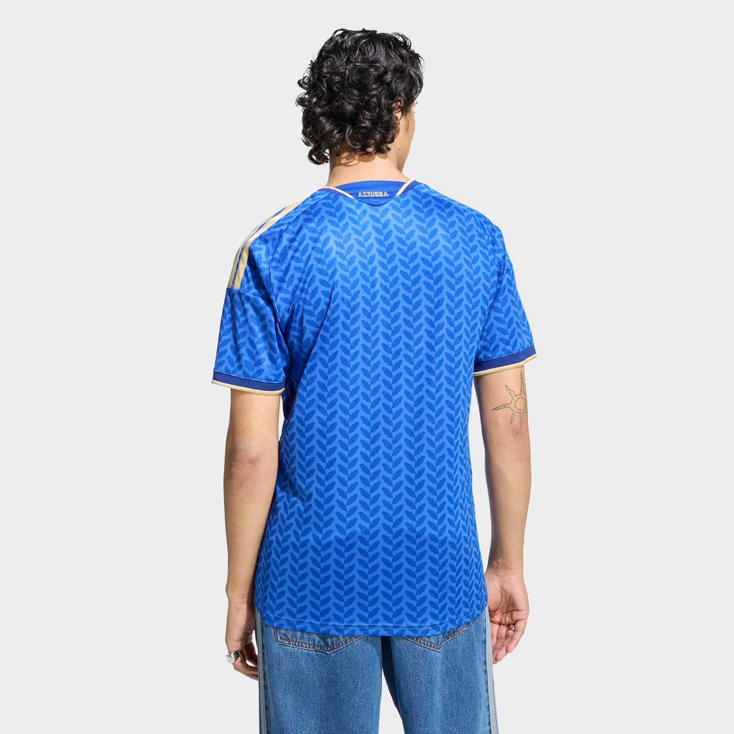 Italy 26 Home Replica Jersey , Blue, No Color, large image number 3