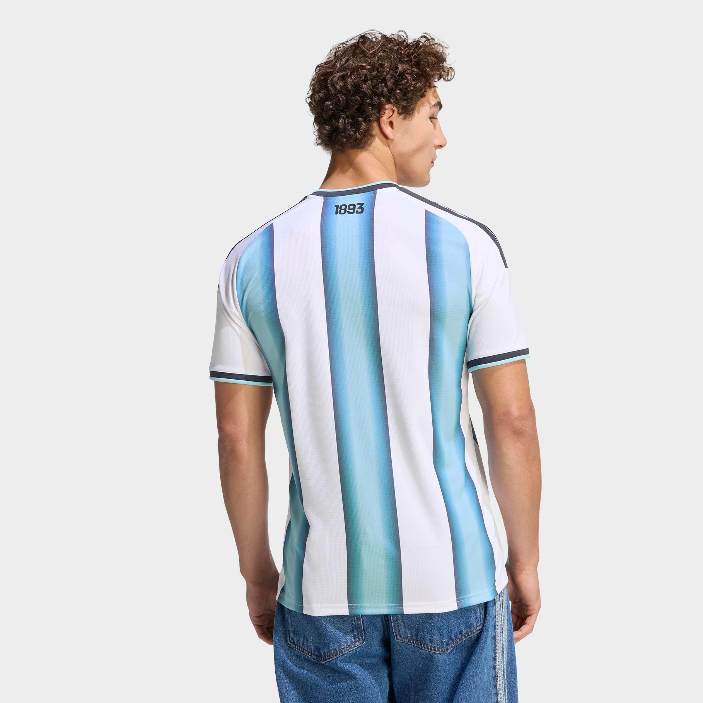 Argentina 26 Home Replica Jersey , White, No Color, large image number 3