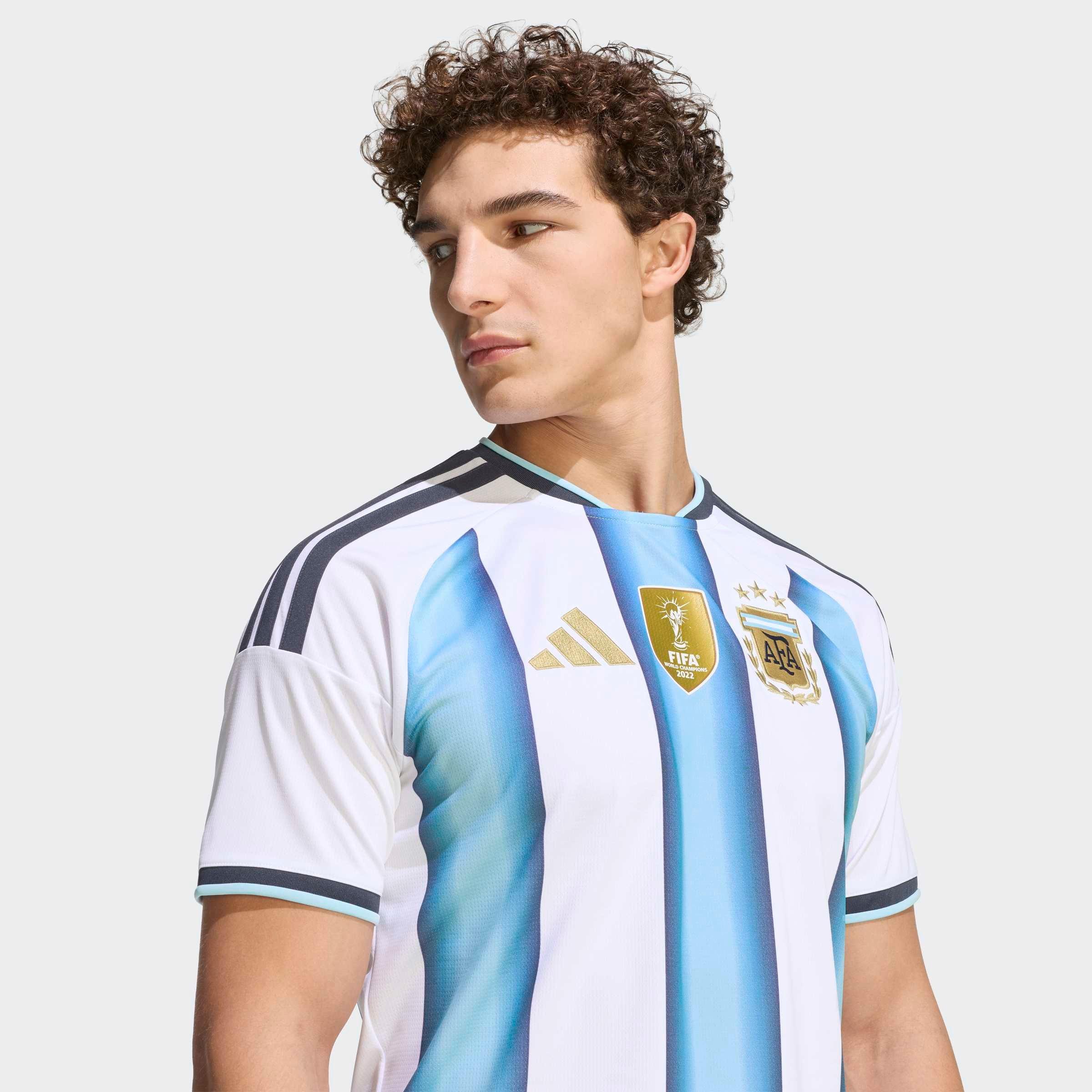 Argentina 26 Home Replica Jersey , White, No Color, large image number 5