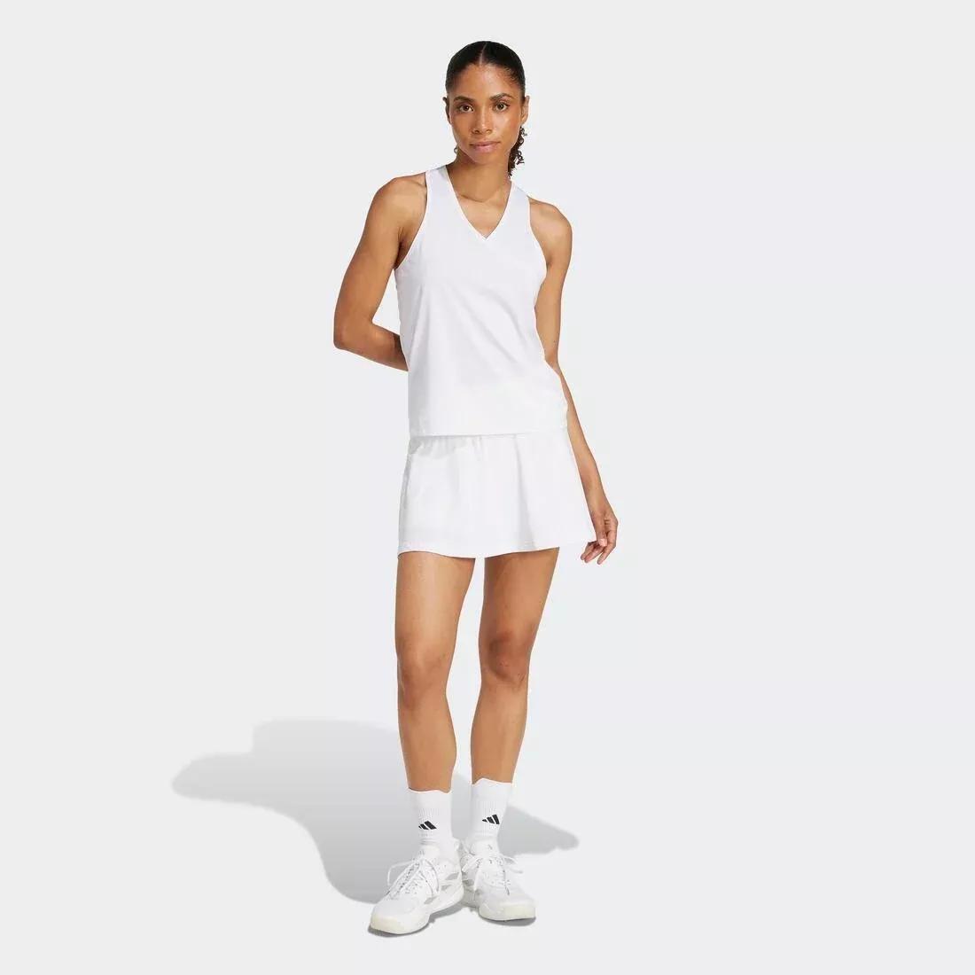 Club Tennis Climacool Skirt, White, No Color, large image number 5