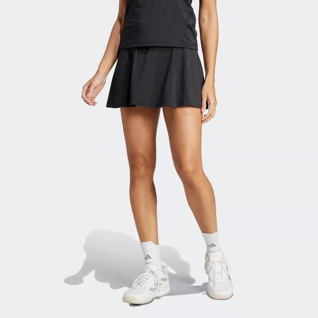 Club Tennis Climacool Skirt, Black, No Color, medium
