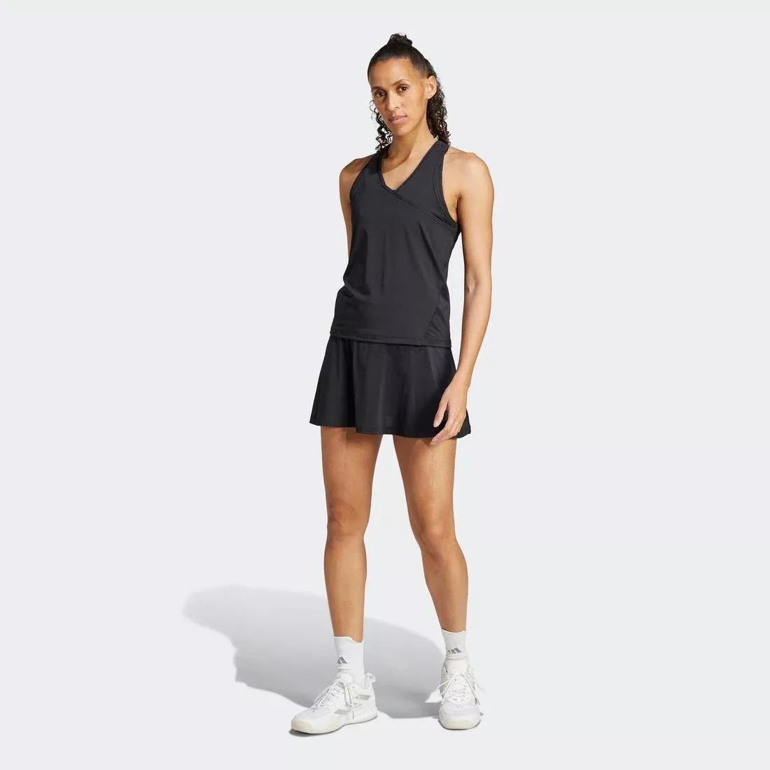 Club Tennis Climacool Skirt, Black, No Color, large image number 4