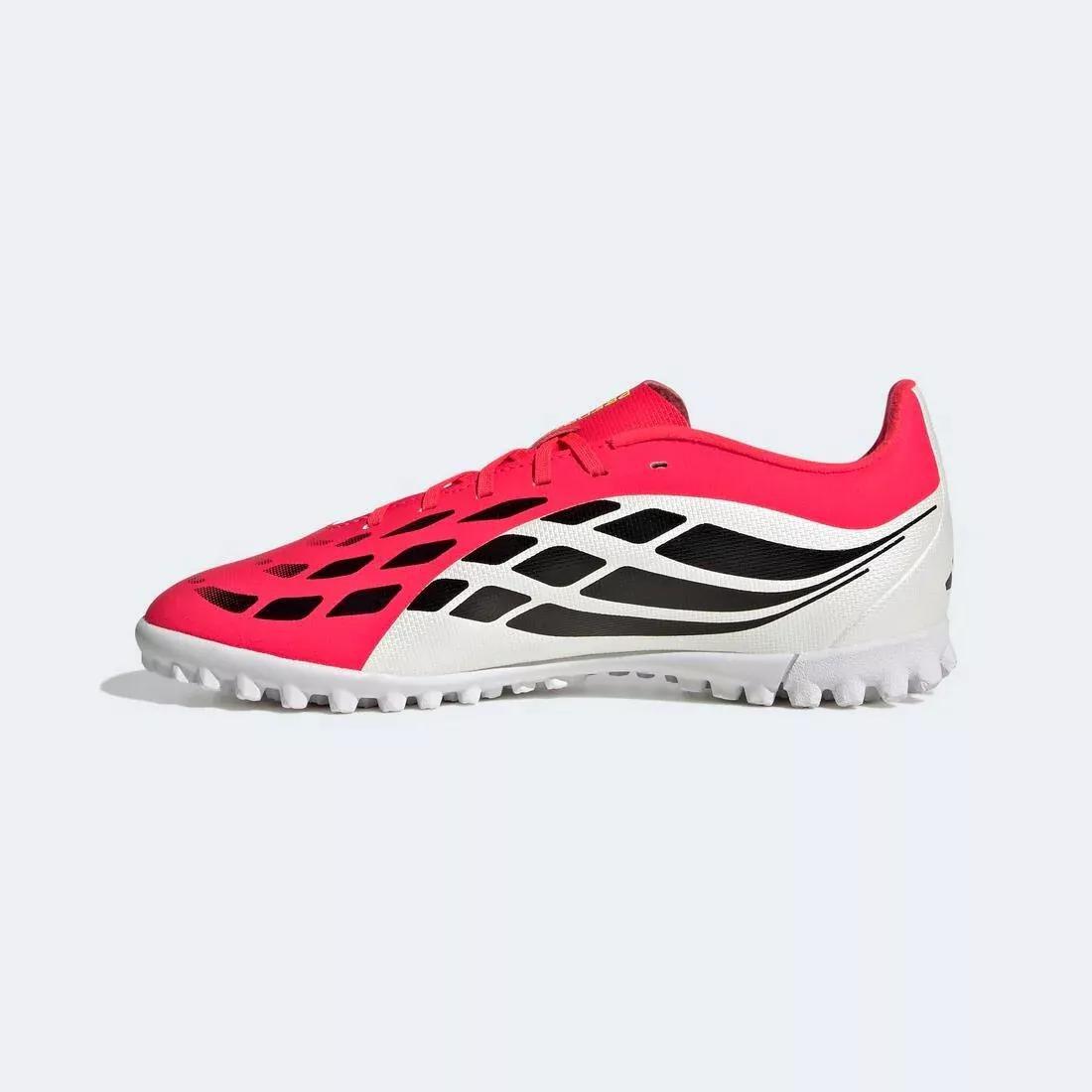 Kids Unisex Predator Club Turf Football Shoes, Red, , large image number 3