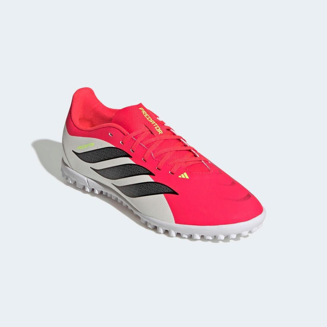 Kids Unisex Predator Club Turf Football Shoes, Red, , large image number 4