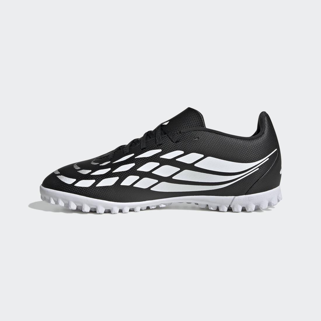 Kids Unisex Predator Club Turf Football Shoes, Black, , large image number 3