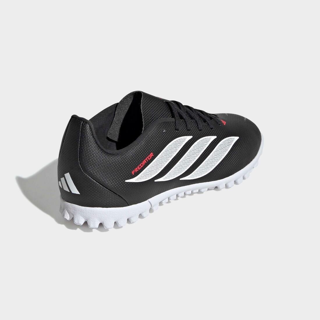 Kids Unisex Predator Club Turf Football Shoes, Black, , large image number 5
