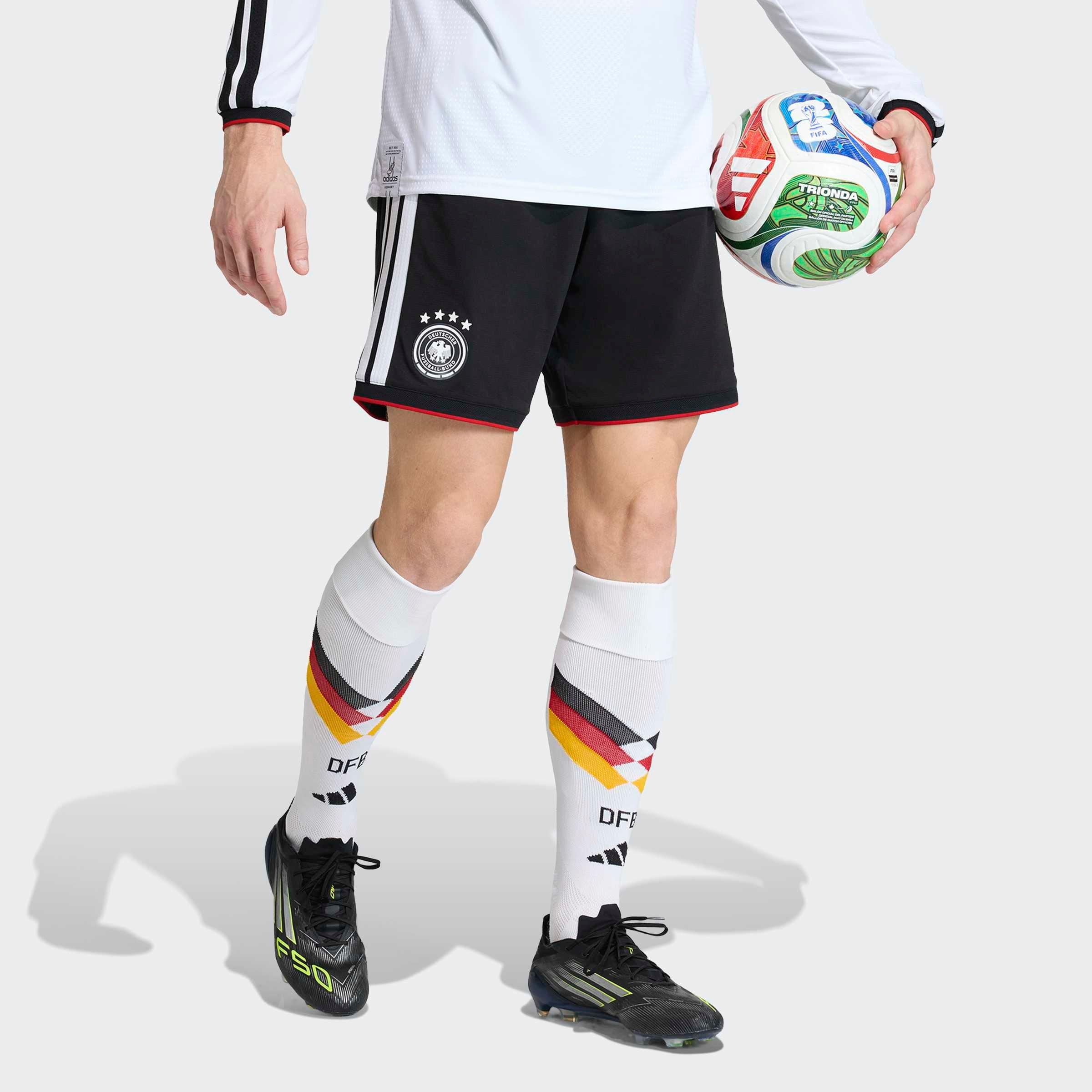 Germany 26 Home Replica Shorts, Black, No Color, large image number 2