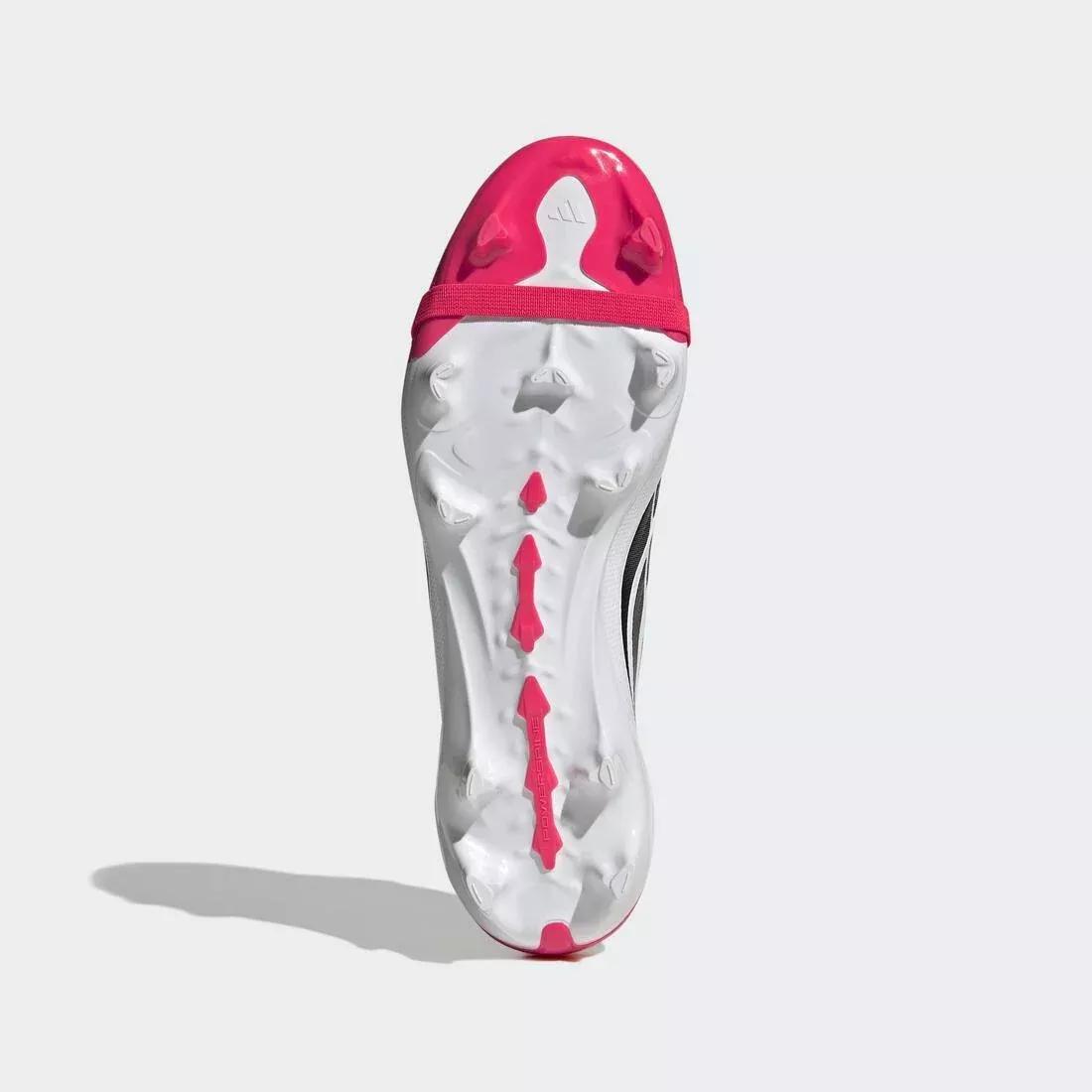 Unisex Predator League Fold-Over Tongue Firm Ground Football Boots, Red, , large image number 2
