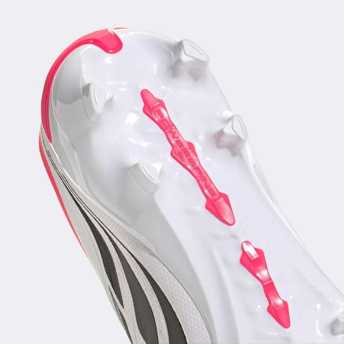 Unisex Predator League Fold-Over Tongue Firm Ground Football Boots, Red, , large image number 7