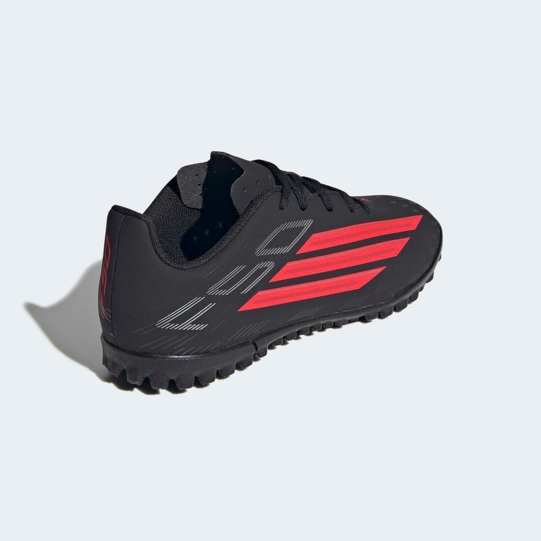 Kids Unisex F50 Club Turf Football Shoes, Black, , large image number 5