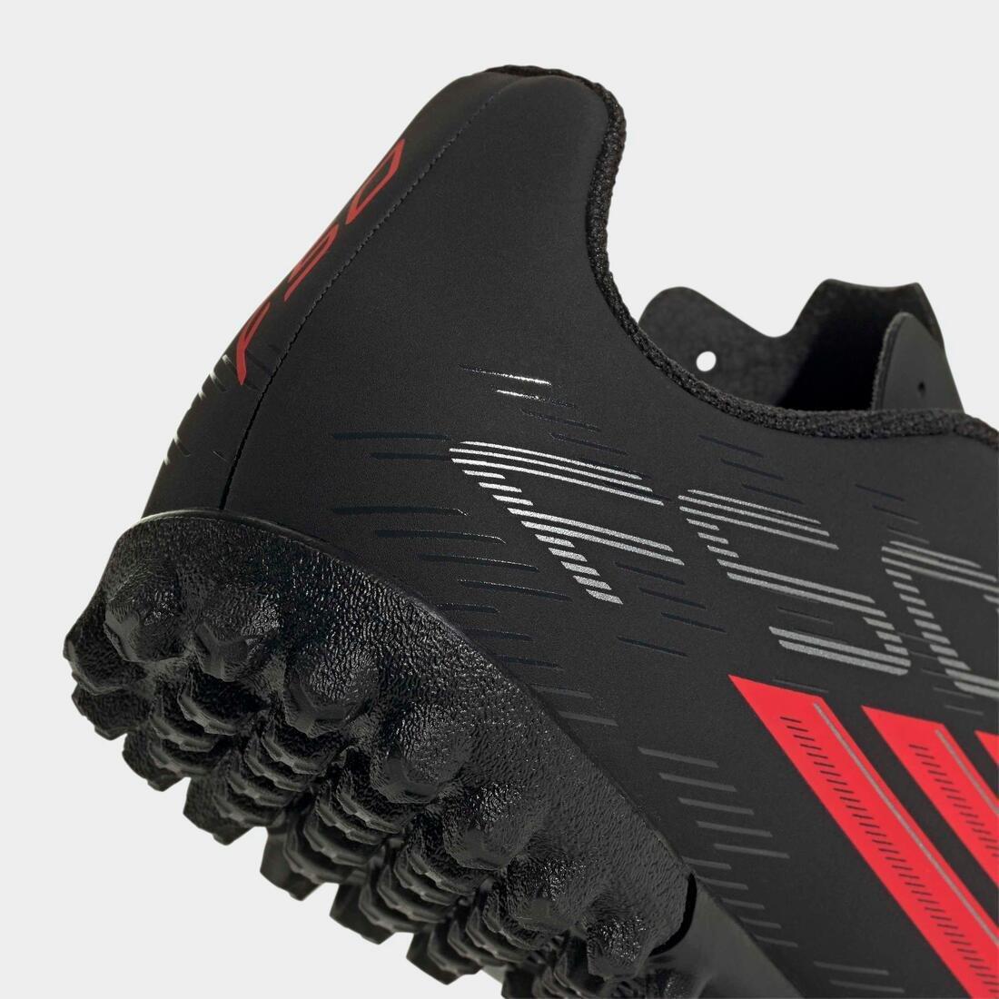 Kids Unisex F50 Club Turf Football Shoes, Black, , large image number 7