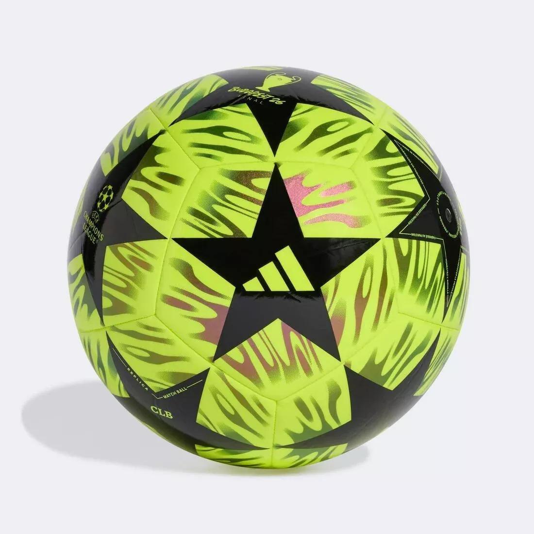 Unisex UEFA Champions League Final Club Ball, Yellow, No Color, large image number 0