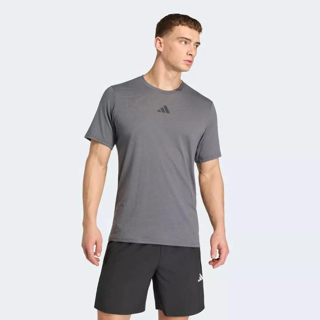 Climacool Camo Training Graphic T-Shirt, Grey, , medium