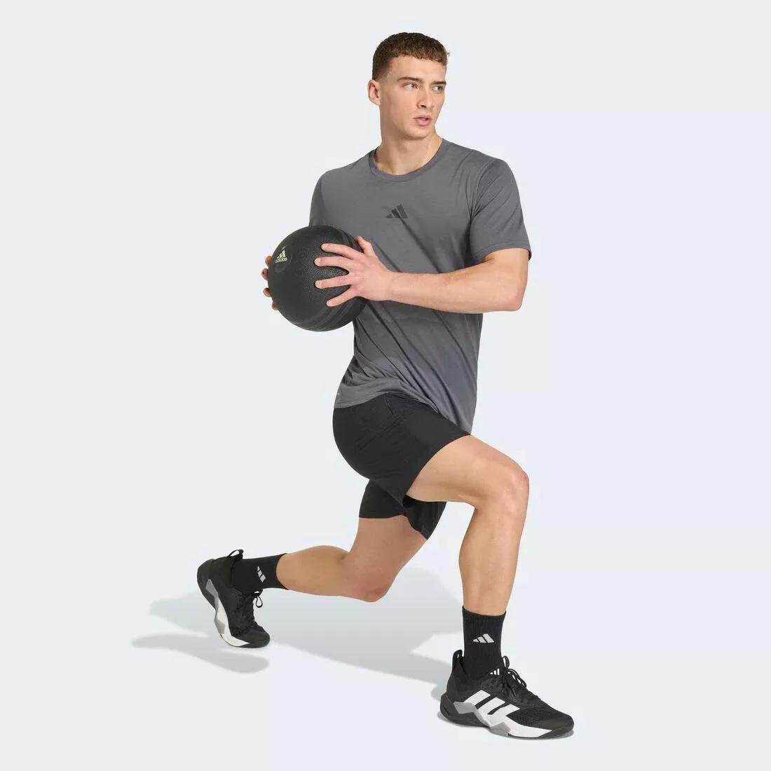 Climacool Camo Training Graphic T-Shirt, Grey, , large image number 3