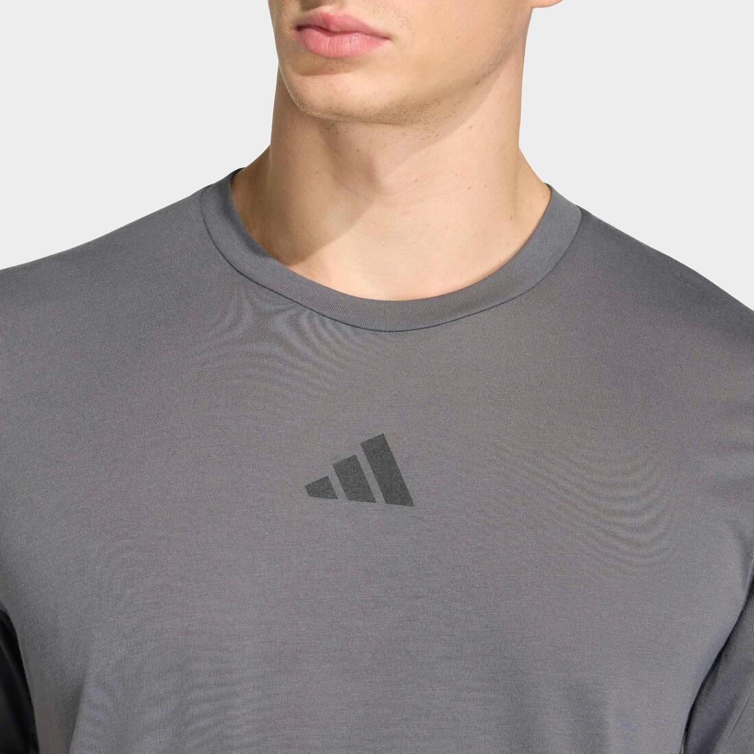 Climacool Camo Training Graphic T-Shirt, Grey, , large image number 4