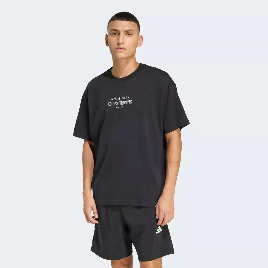 Climacool Power Training Graphic T-Shirt, Black, No Color, medium