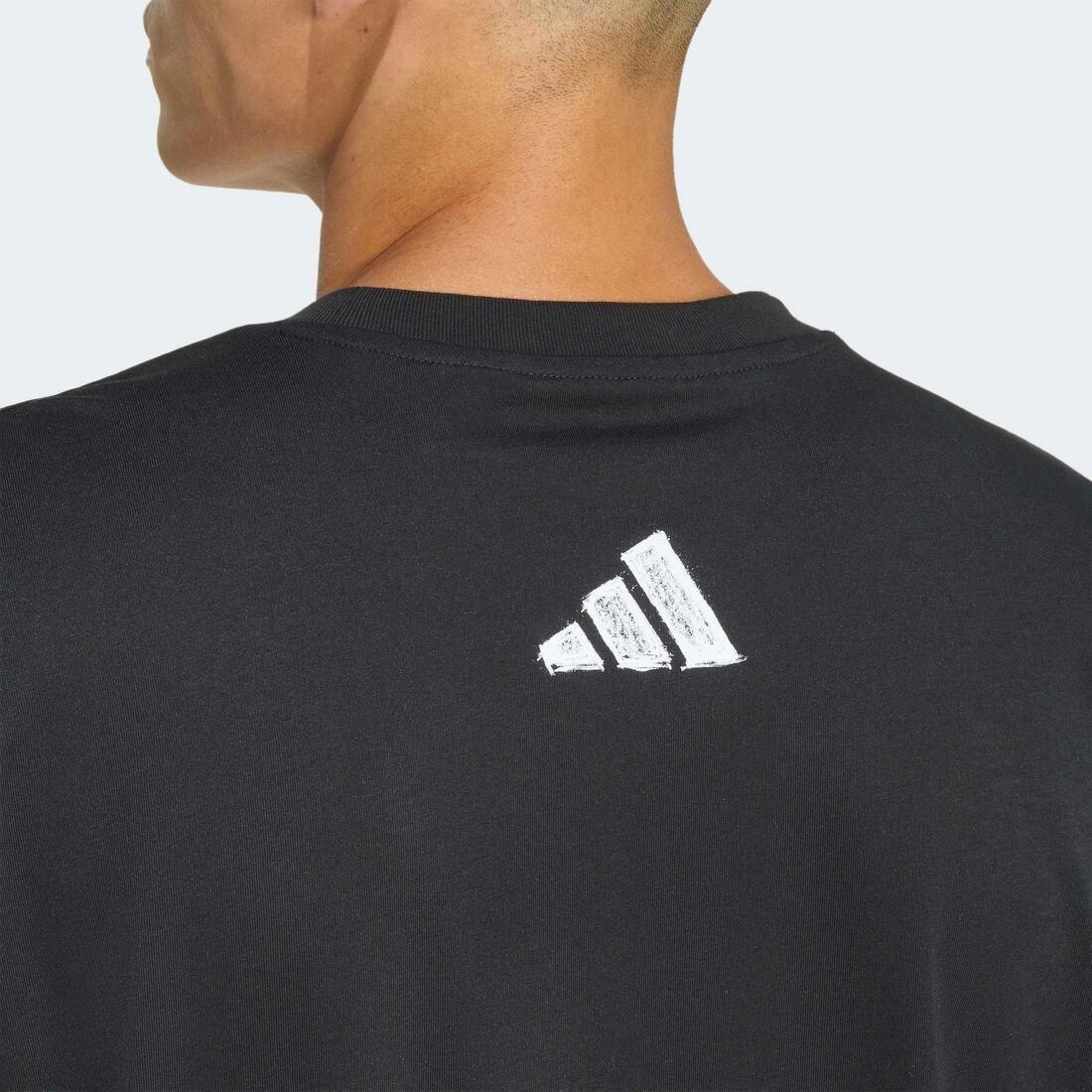 Climacool Power Training Graphic T-Shirt, Black, No Color, large image number 4
